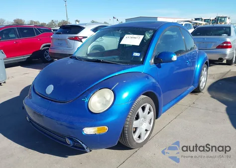 2003 Volkswagen New Beetle Glx z USA, uszkodzony, nr VIN 3VWDD21C73M436076